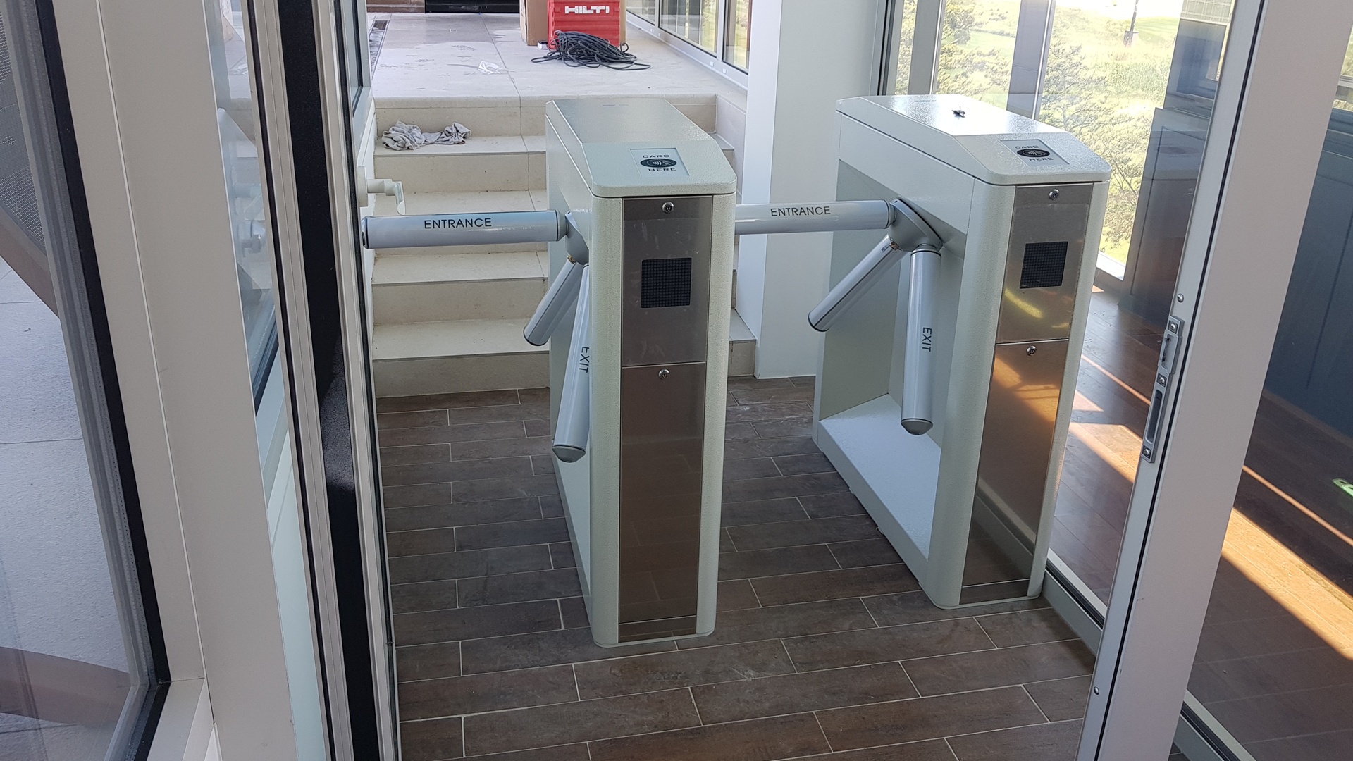 강원메이플비치리조트 턴게이트 설치