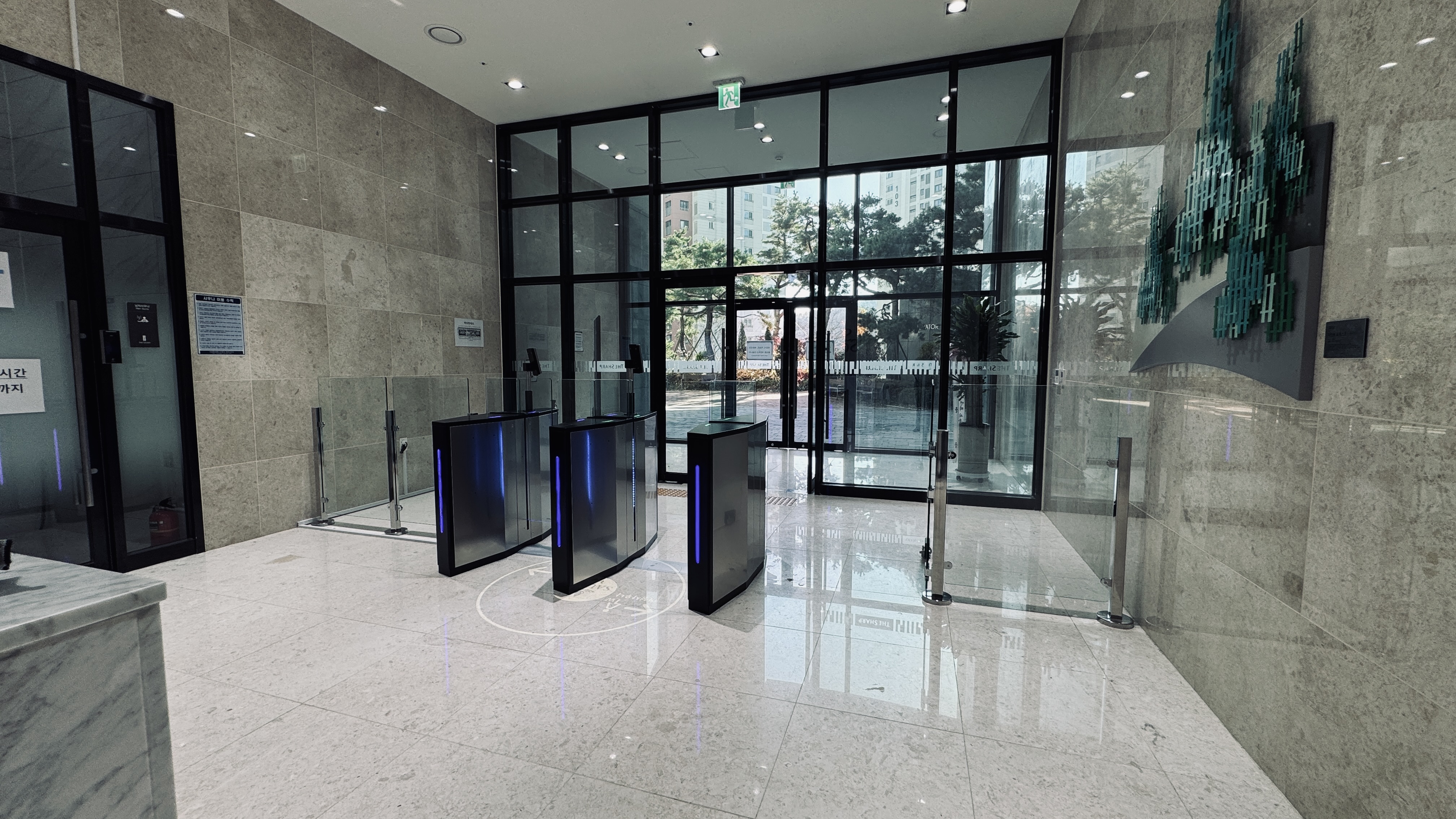 판교 아파트 커뮤니티 스피드게이트 설치