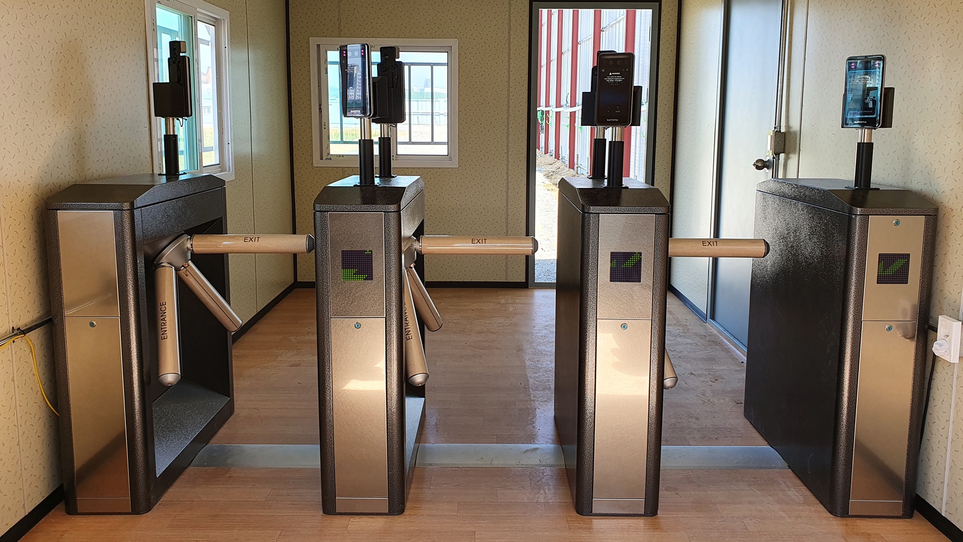 OO건설현장 턴게이트 설치