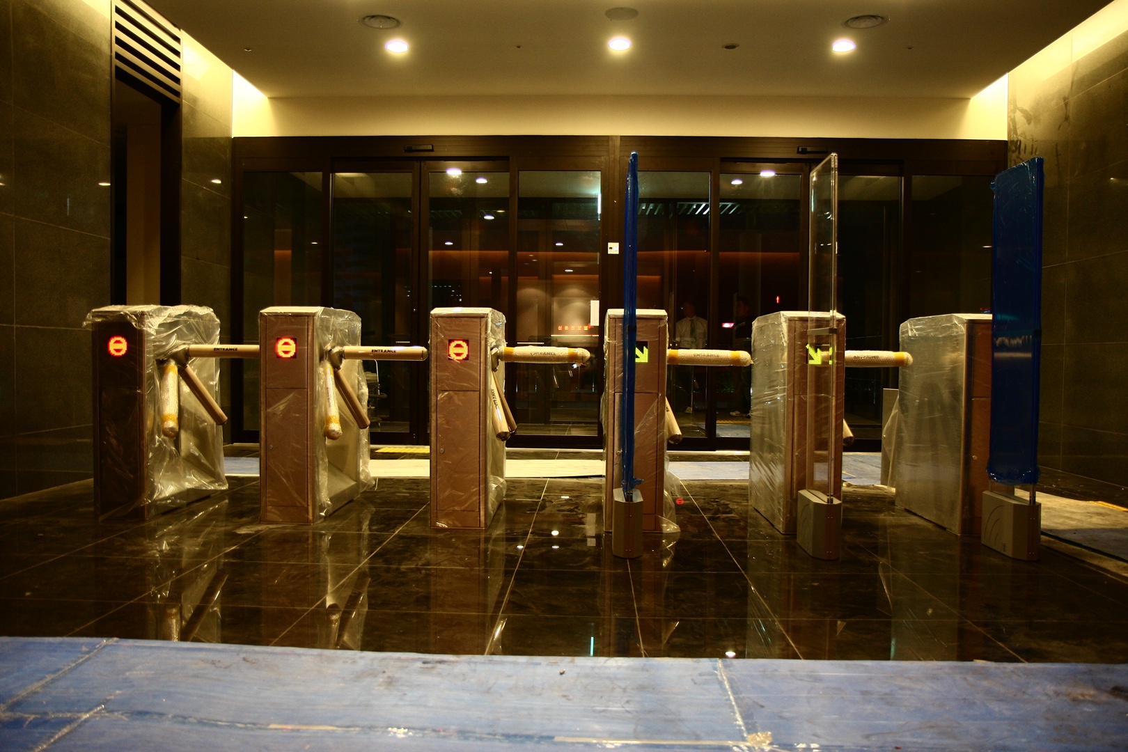 도고 파라다이스 턴스타일 게이트 설치