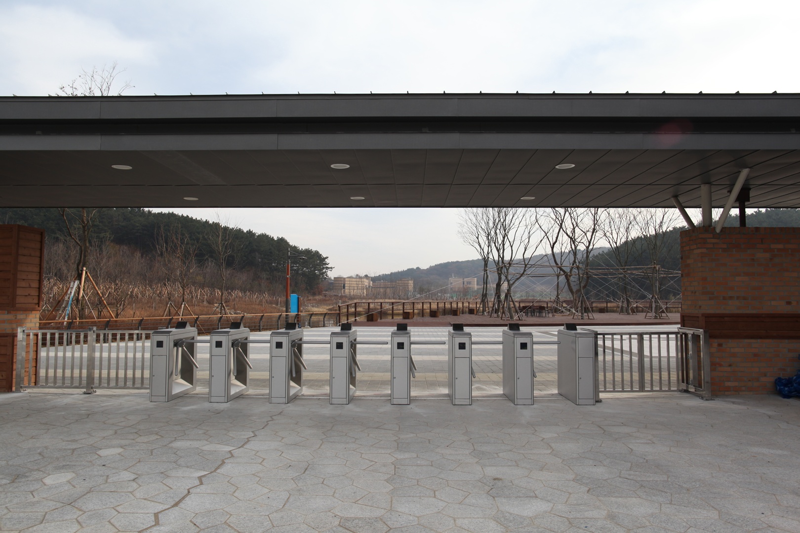 서천 국립생태원 턴스타일 게이트 설치