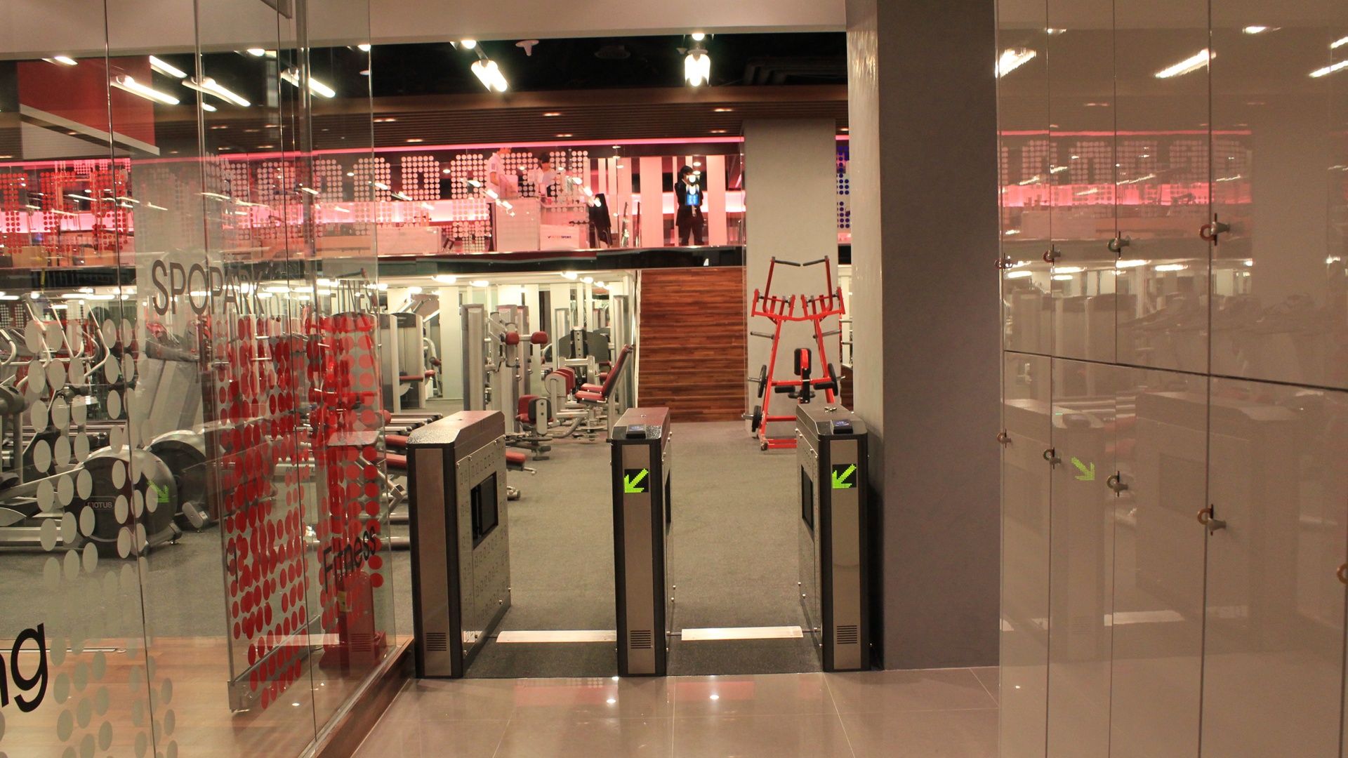 울진스포츠센터 플랩게이트 설치