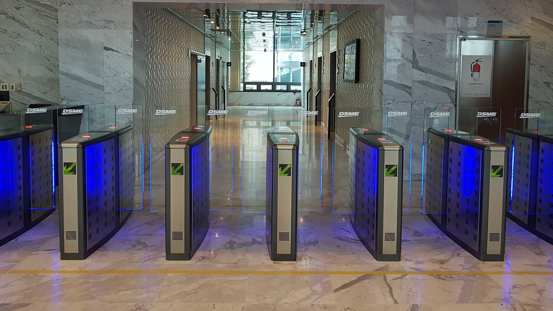 대우조선해양 스피드게이트 설치