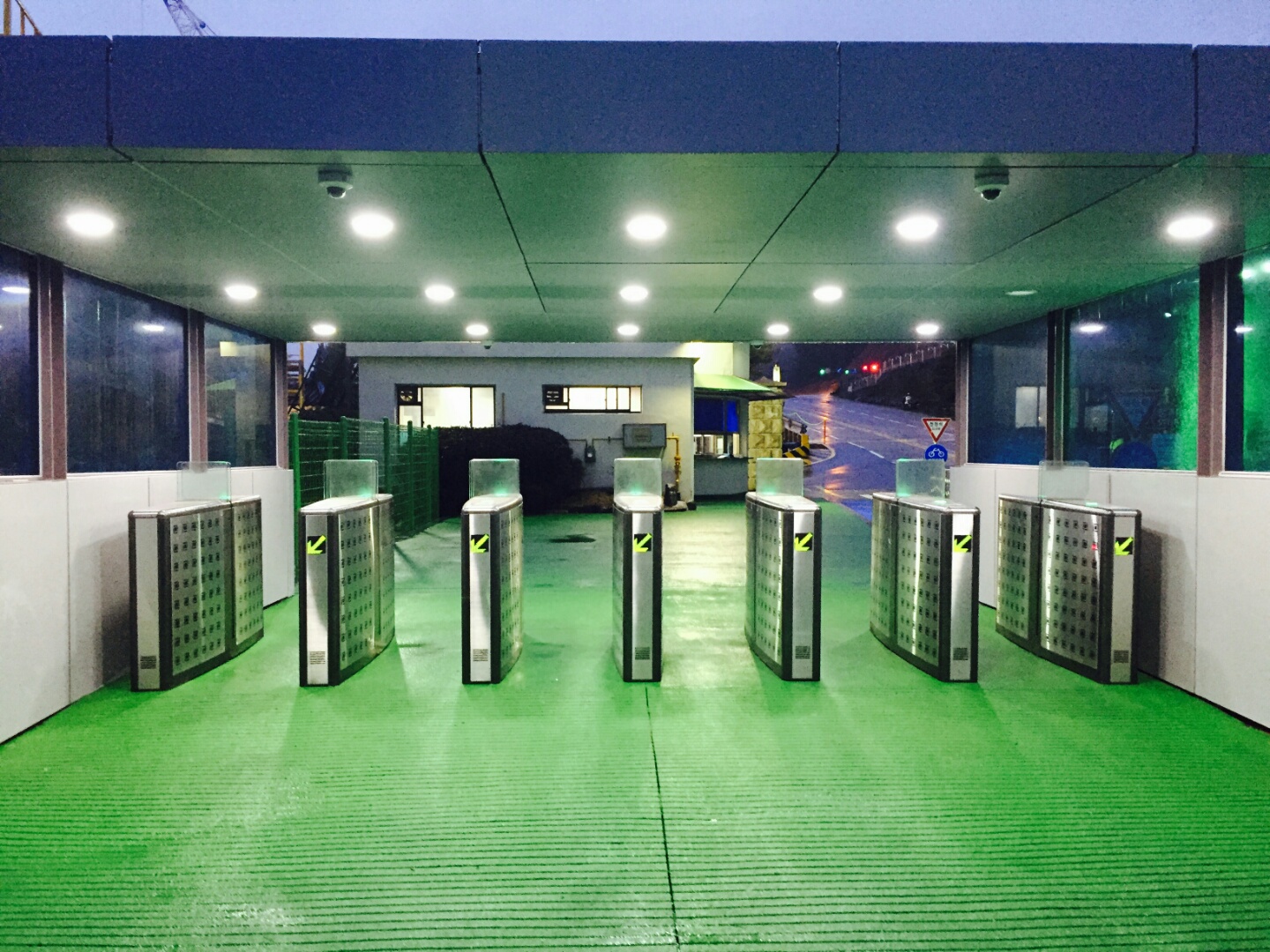 현대중공업 스피드게이트 설치